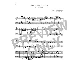 German Dance In E-Flat Major, WoO 8, No. 5