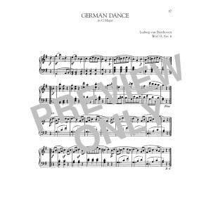 German Dance In G Major, WoO 8, No. 6