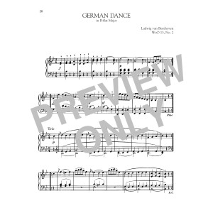 German Dance In B-Flat Major, WoO 13, No. 2