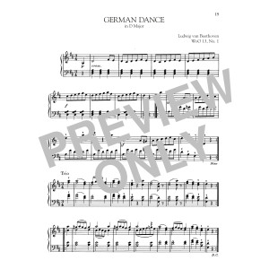German Dance In D Major, WoO 13, No. 1