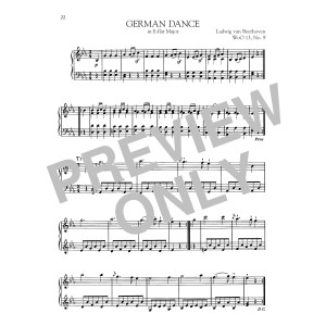 German Dance In E-Flat Major, WoO 13, No. 9