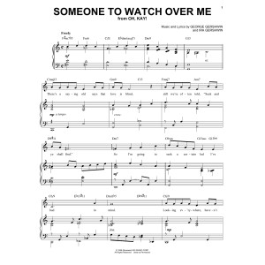 Someone To Watch Over Me [Jazz version] (arr. Brent Edstrom)