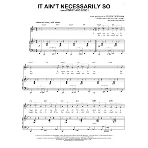 It Ain't Necessarily So [Jazz version] (arr. Brent Edstrom)