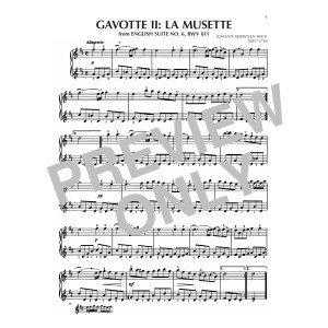Gavotte II In D Major, BWV 811
