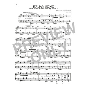 Italian Song, Op. 39, No. 15