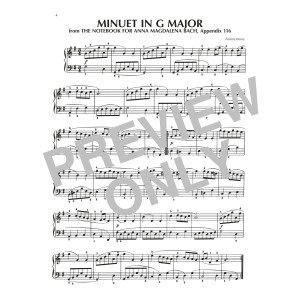 Minuet In G Major, BWV Appendix 116