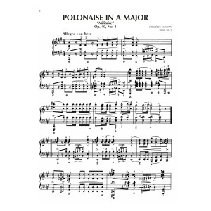 Polonaise In A Major, Op. 40, No. 1