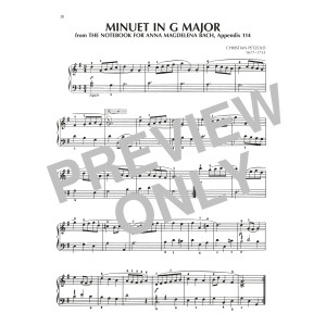 Minuet In G Major, BWV Anh. 114
