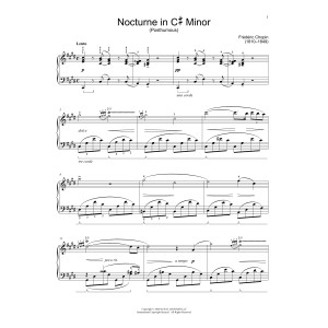 Nocturne In C-Sharp Minor, KK. Anh. Ia, No. 6