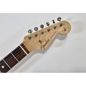 Fender Stratocaster Robert Cray Signature Custom Shop 1999 en color plateado Inca