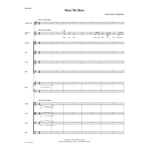 Meet Me Here (from Considering Matthew Shepard) - Score