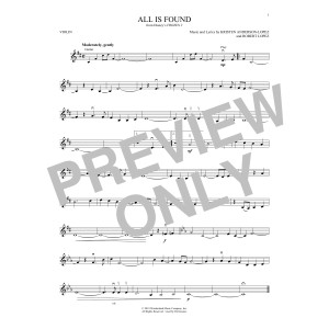 All Is Found (from Disney's Frozen 2)