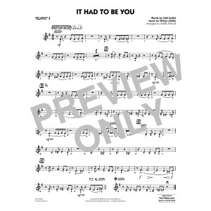 It Had to Be You (arr. Mark Taylor) - Trumpet 3