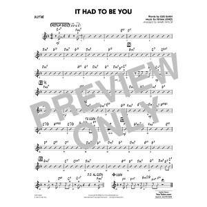 It Had to Be You (arr. Mark Taylor) - Guitar