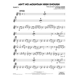 Ain't No Mountain High Enough (arr. Paul Murtha) - Trumpet 3