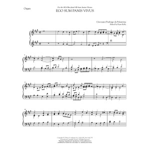 Ego sum panis vivus (ed. Ryan Kelly) - Organ