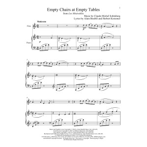 Empty Chairs At Empty Tables (from Les Miserables)
