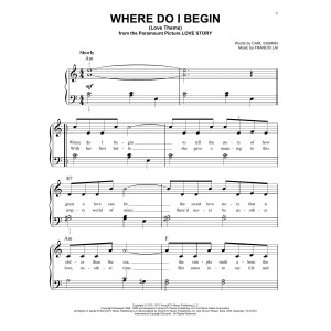 Where Do I Begin (Love Theme)
