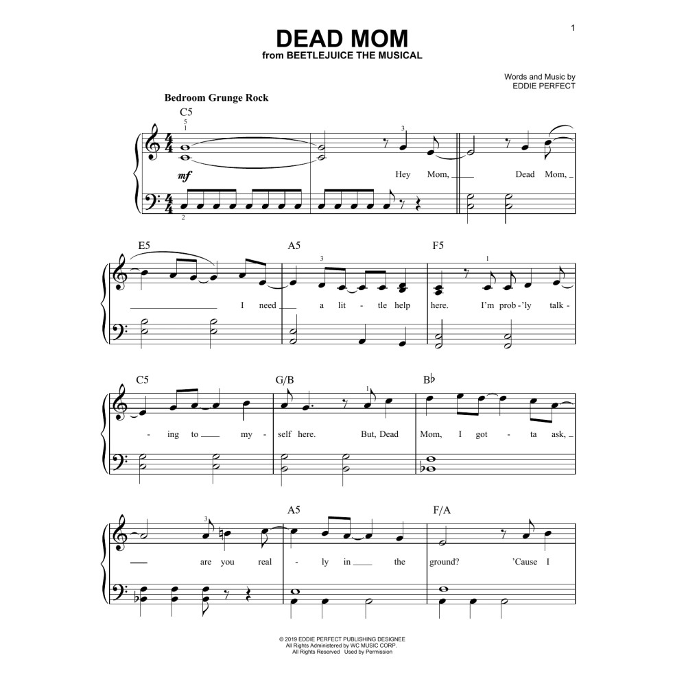 Dead Mom (from Beetlejuice The Musical)