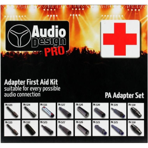 Audiodesign Set 16 Adaptateurs