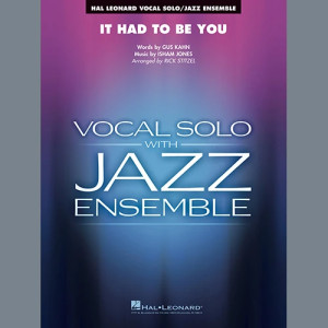 It Had to Be You (arr. Rick Stitzel) - Alto Sax 1
