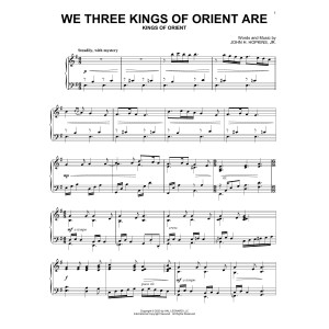 We Three Kings Of Orient Are