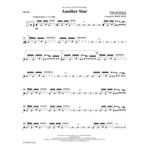Another Star (arr. Kirby Shaw) - Drums