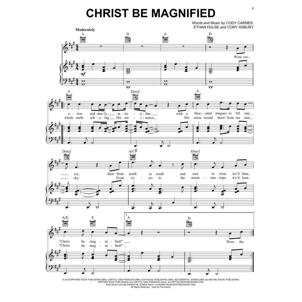 Christ Be Magnified