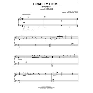 Finally Home (Everest) (from the Motion Picture Abominable)