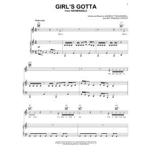 Girl's Gotta (from the Motion Picture Abominable)