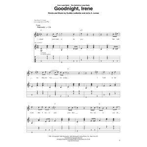 Goodnight, Irene