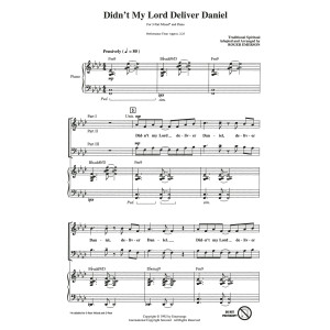 Didn't My Lord Deliver Daniel (arr. Roger Emerson)
