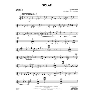 Solar (arr. John Wasson) - Alto Sax 2