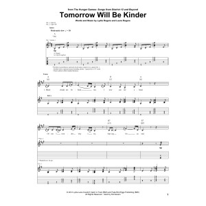 Tomorrow Will Be Kinder (from The Hunger Games: Songs from District 12 and Beyond)