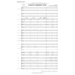 I Have Chosen You - Full Score