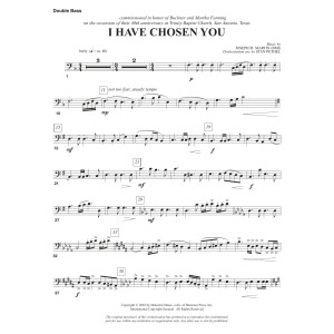 I Have Chosen You - Double Bass