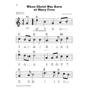 When Christ Was Born Of Mary Free