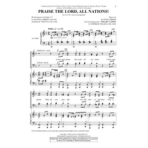 Praise The Lord, All Nations!