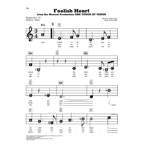 Foolish Heart (from the musical One Touch Of Venus)