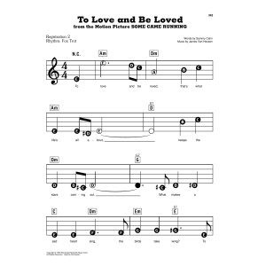 To Love And Be Loved (from Some Came Running)