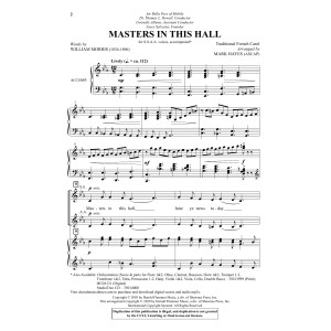 Masters In This Hall (arr. Mark Hayes)