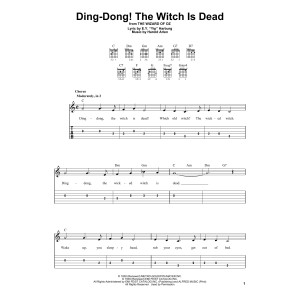 Ding-Dong! The Witch Is Dead (from The Wizard Of Oz)