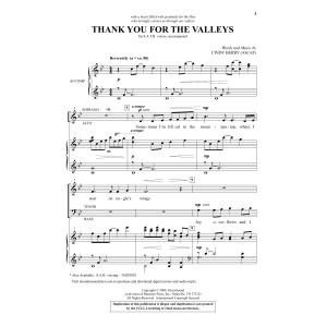 Thank You For The Valleys