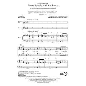Treat People With Kindness (arr. Ed Lojeski)