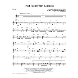 Treat People With Kindness (arr. Ed Lojeski) - Guitar