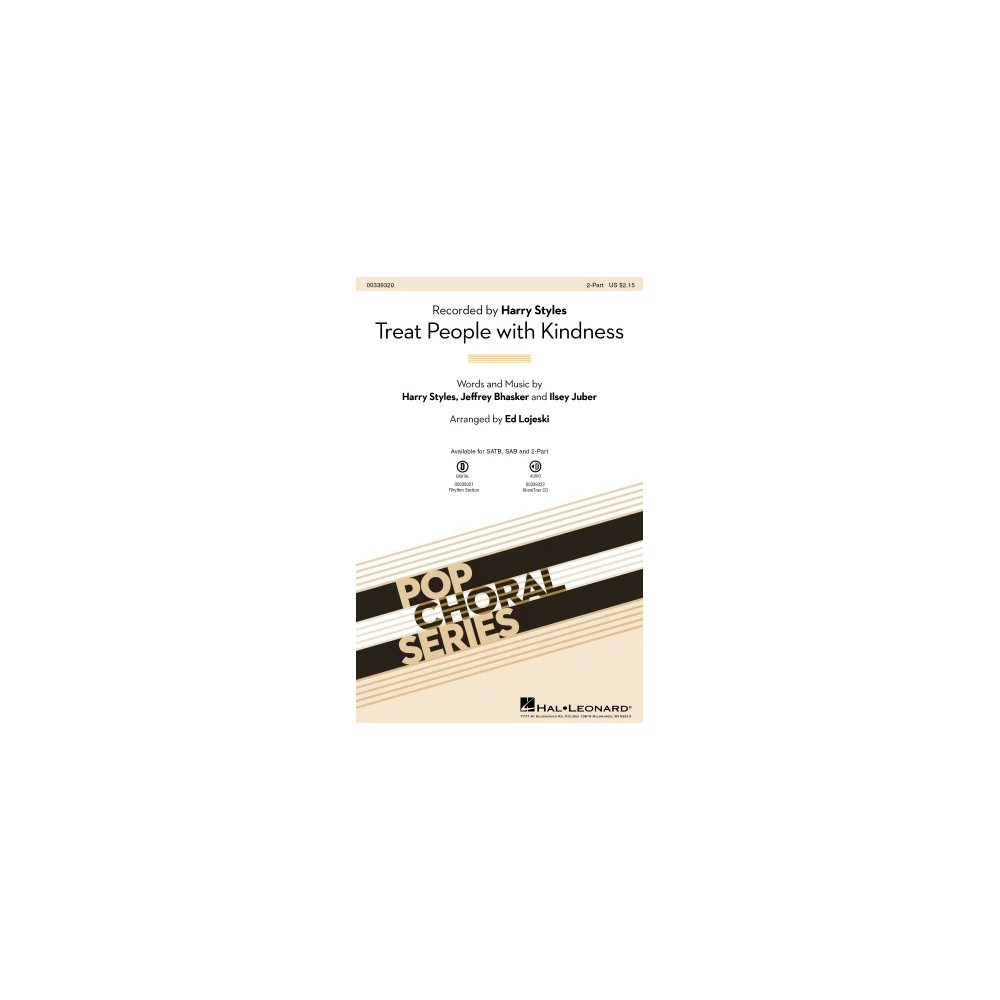 Treat People With Kindness (arr. Ed Lojeski)