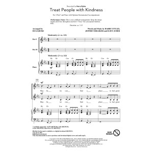 Treat People With Kindness (arr. Ed Lojeski)