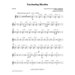 Fascinating Rhythm (from Lady Be Good) (arr. Ed Lojeski) - Guitar