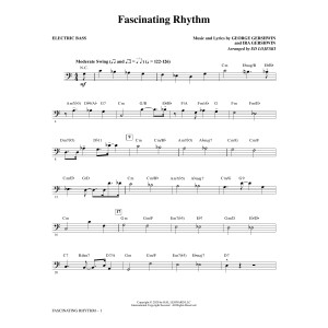Fascinating Rhythm (from Lady Be Good) (arr. Ed Lojeski) - Bass