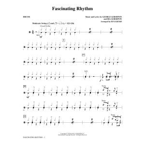 Fascinating Rhythm (from Lady Be Good) (arr. Ed Lojeski) - Drums